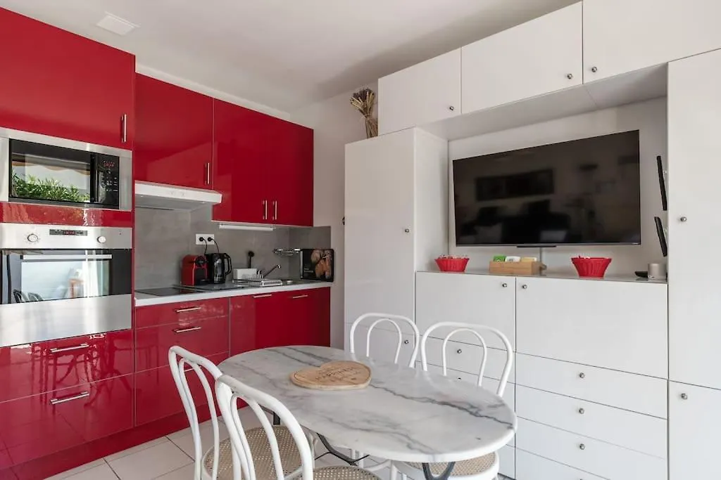 Superbe Studio Bord De Mer Avec Terrasse & Piscine Cannes 0*,